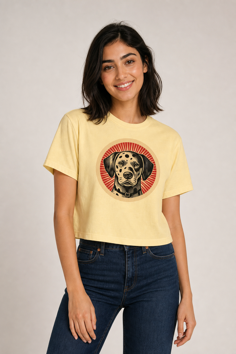 Dalmatian Boxy Tee