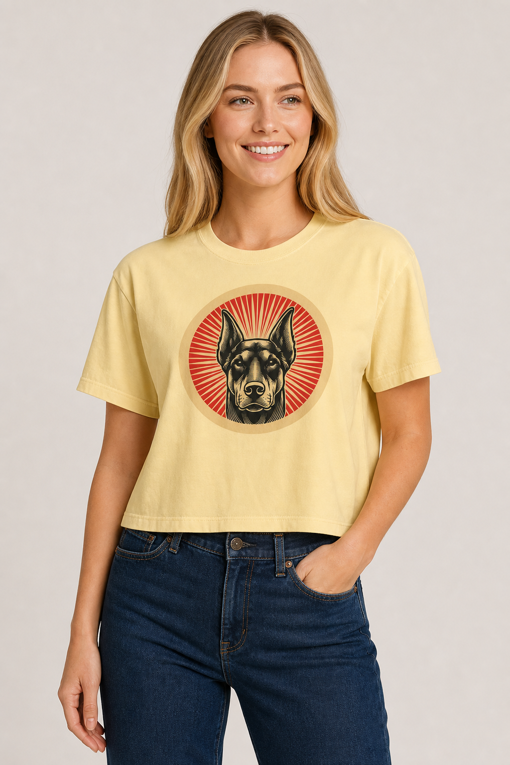 Doberman Pinscher Boxy Tee