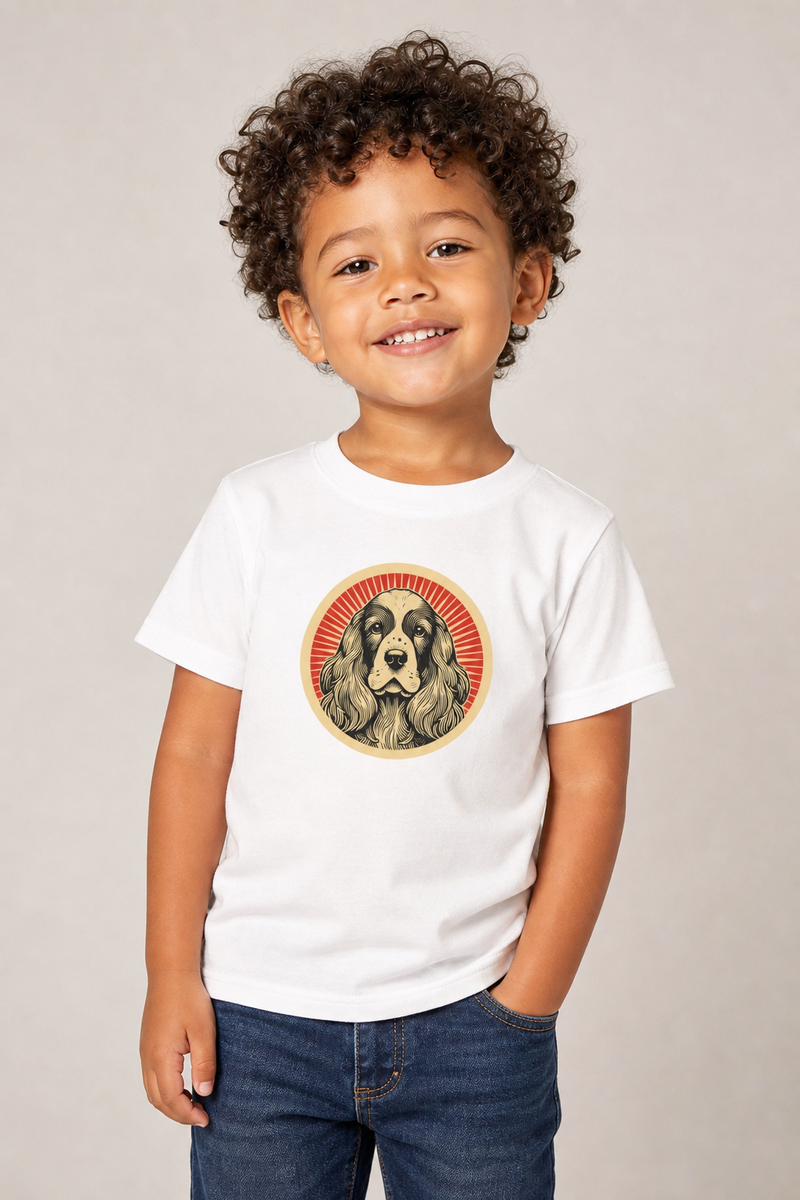English Cocker Spaniel Toddler Tee