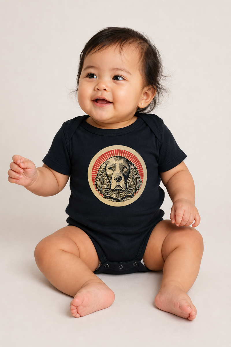 English Setter Baby Bodysuit