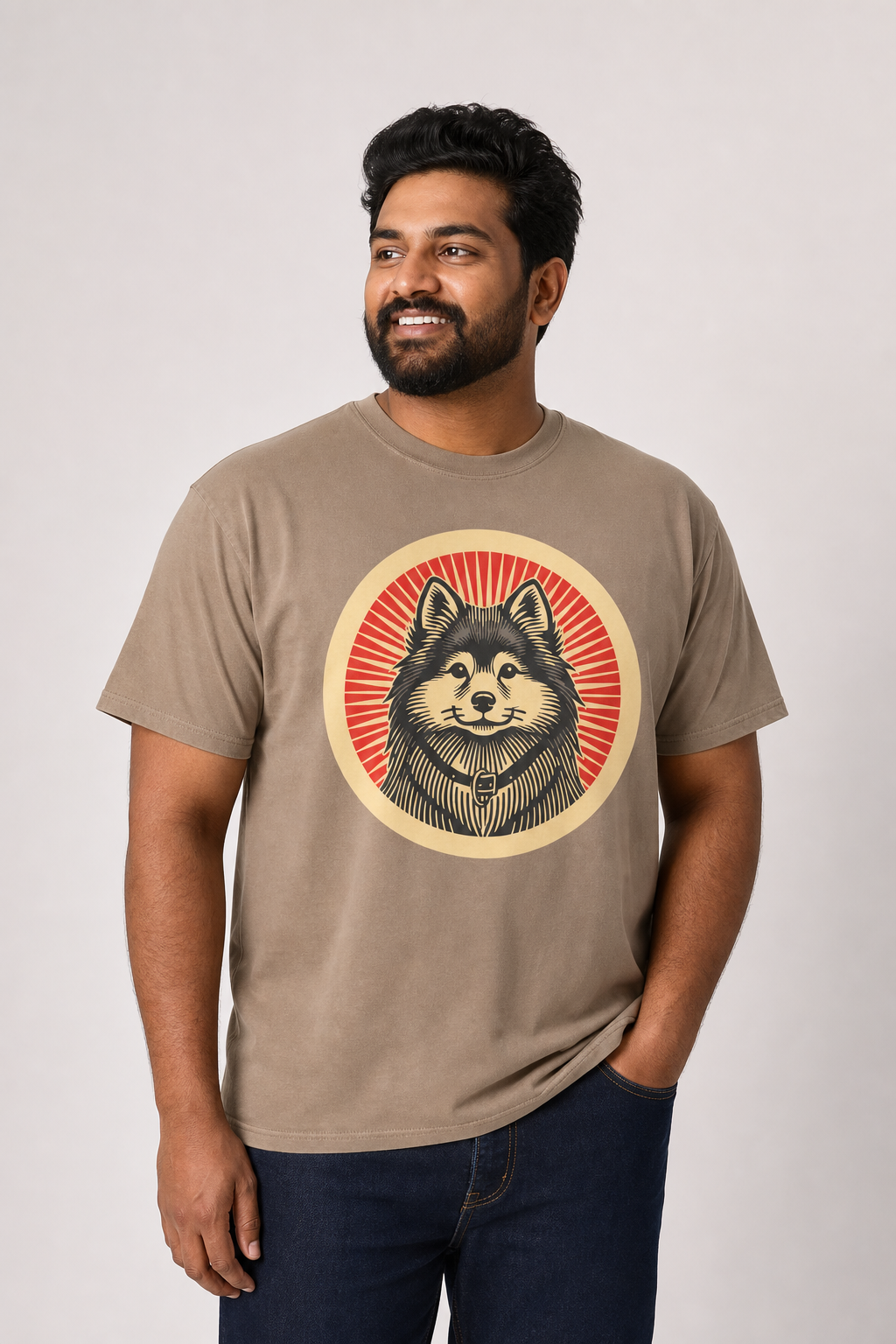 Finnish Spitz Heavyweight Tee