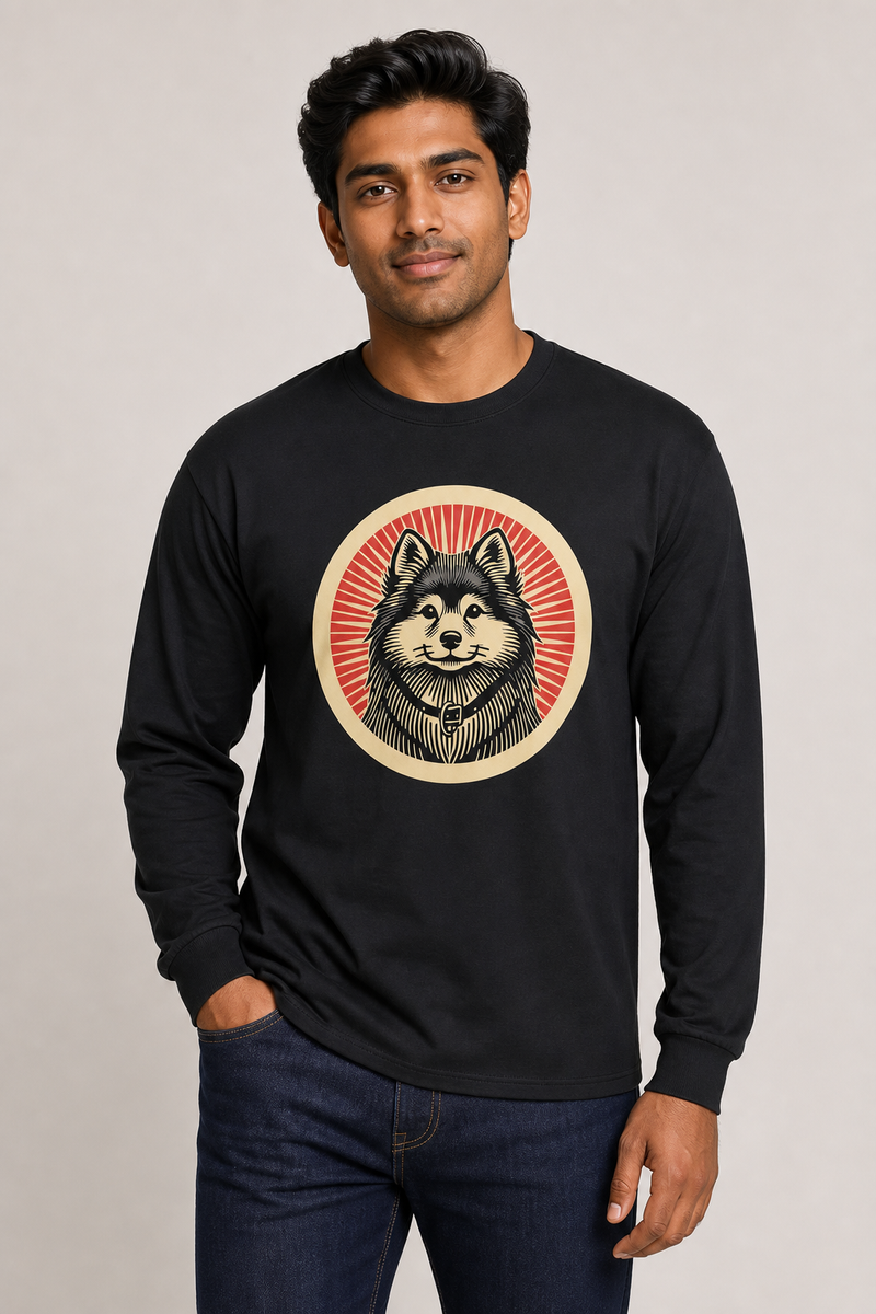 Finnish Spitz Long Sleeve Tee