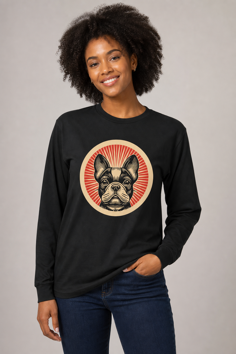 French Bulldog Long Sleeve Tee