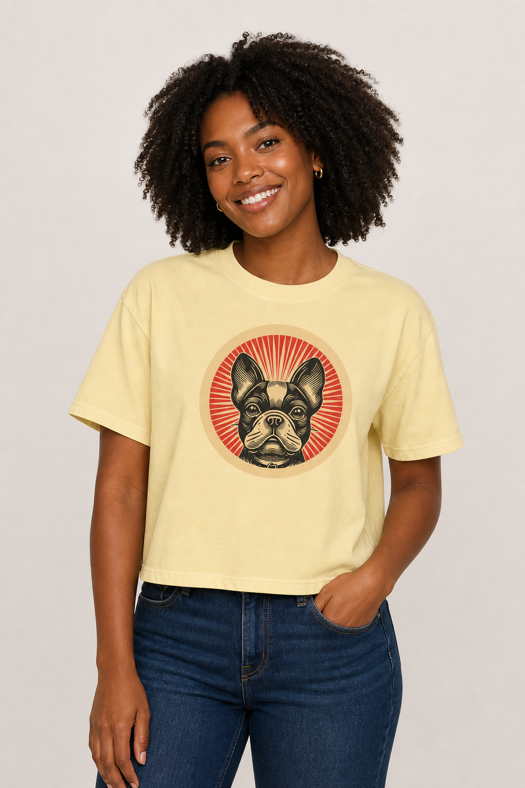 French Bulldog Boxy Tee