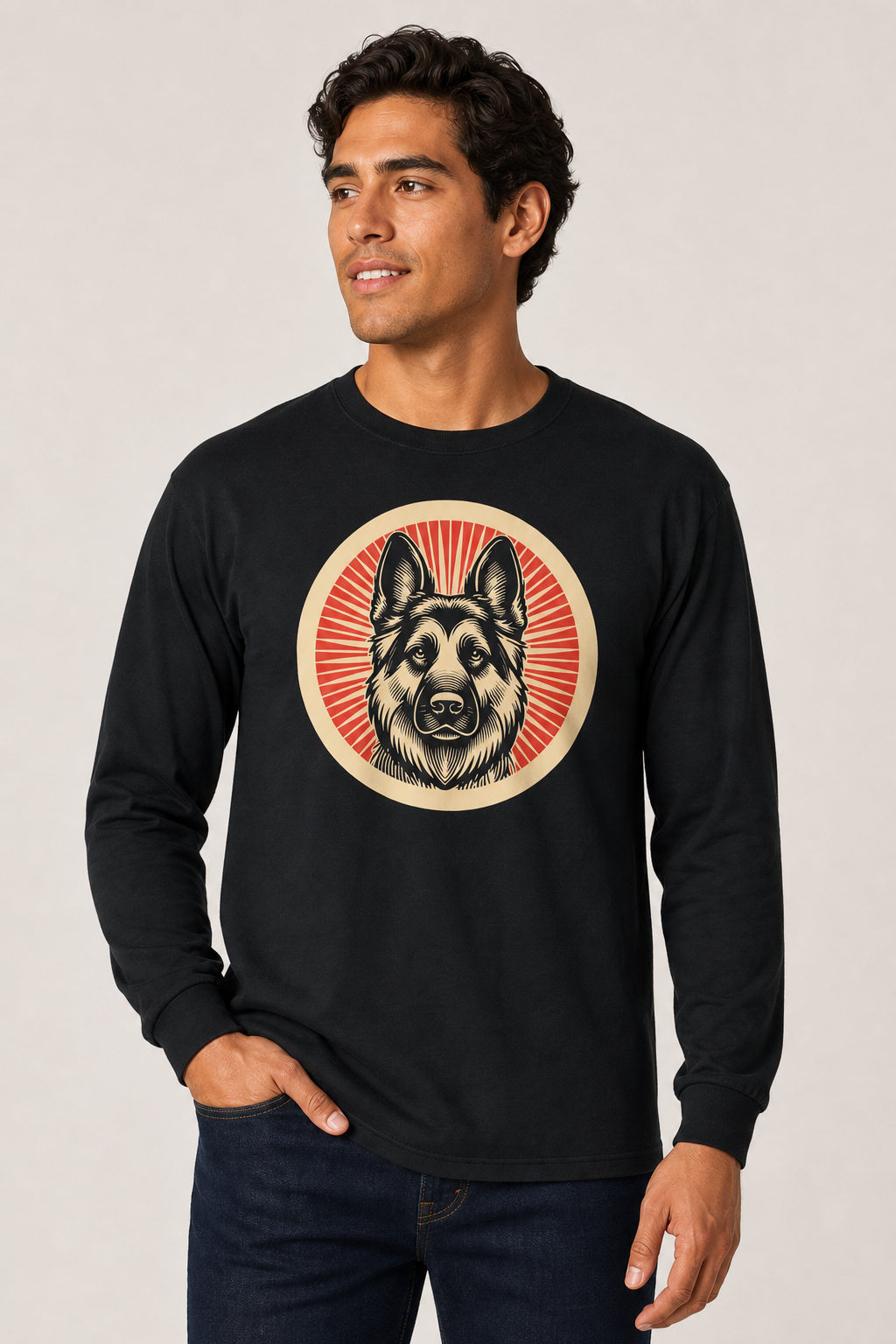 German Shepherd Long Sleeve Tee