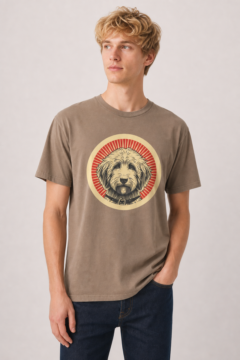 Goldendoodle Heavyweight Tee