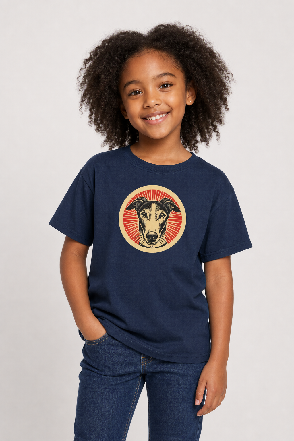 Greyhound Kids Tee