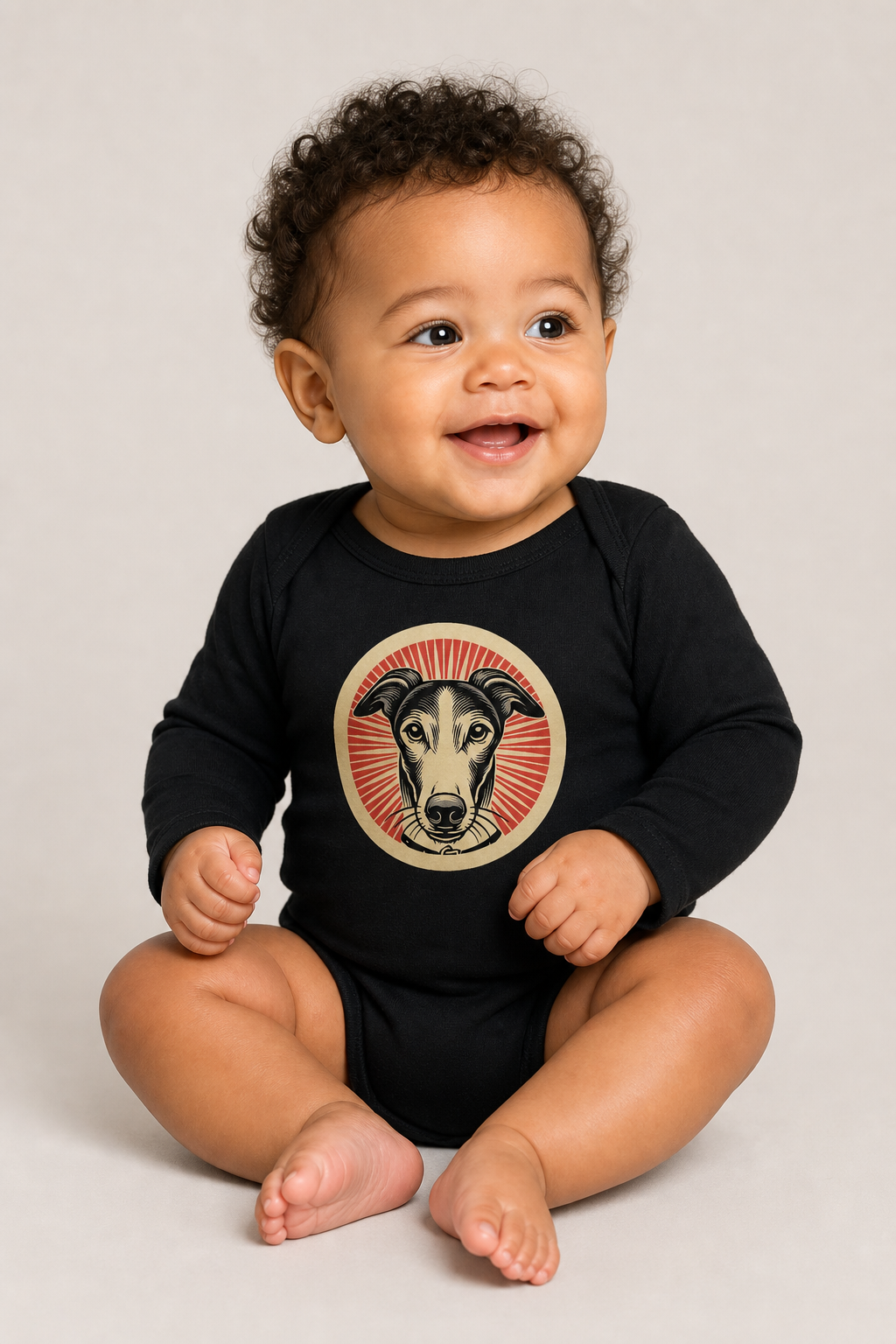 Greyhound Sleeved Bodysuit