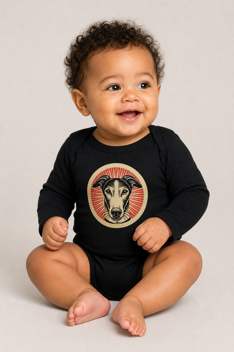 Greyhound Sleeved Bodysuit