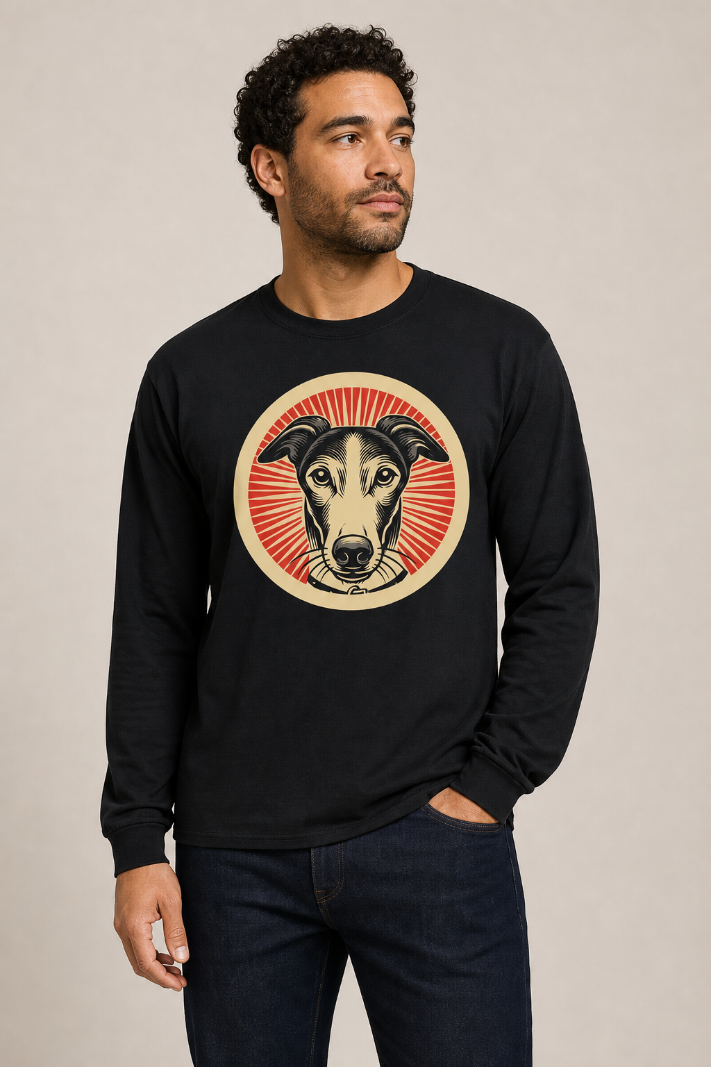Greyhound Long Sleeve Tee