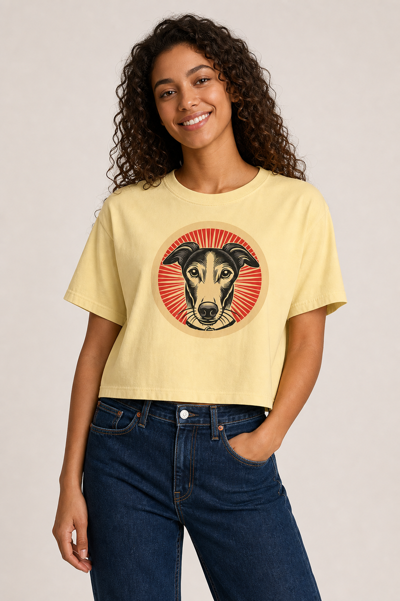 Greyhound Boxy Tee