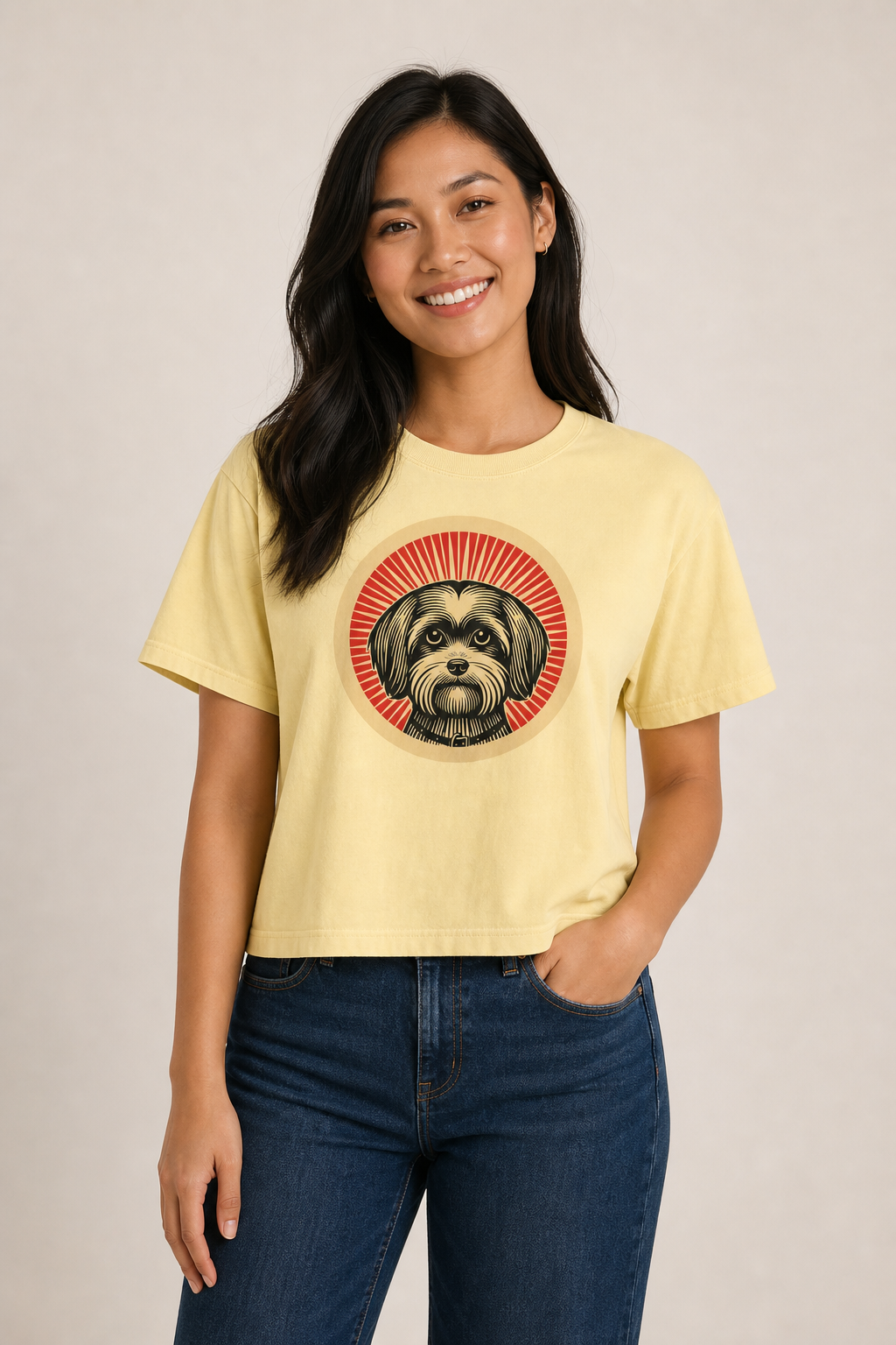 Havanese Boxy Tee