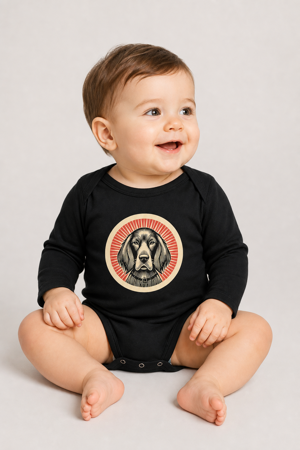 Irish Setter Sleeved Bodysuit