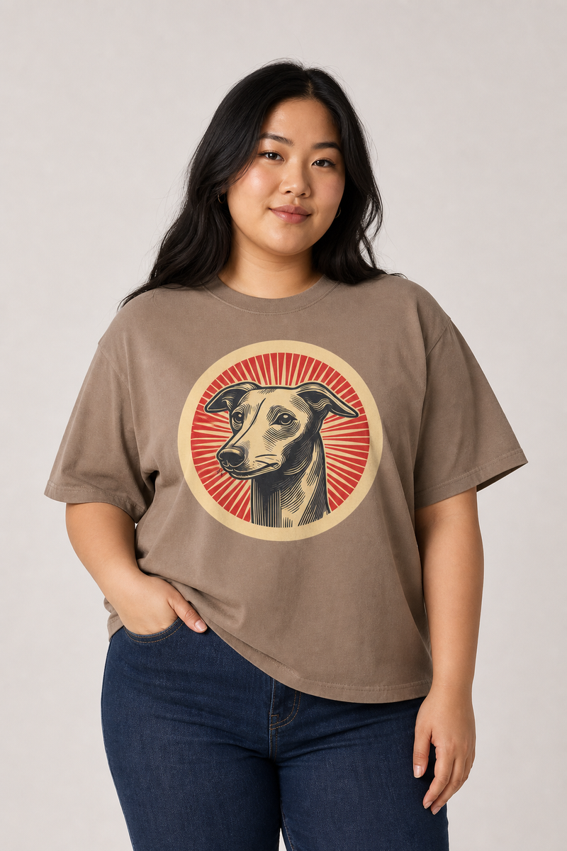 Italian Greyhound Heavyweight Tee