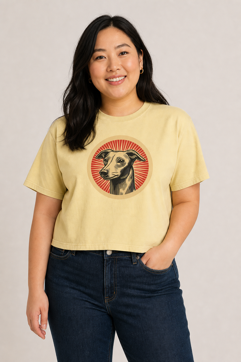 Italian Greyhound Boxy Tee