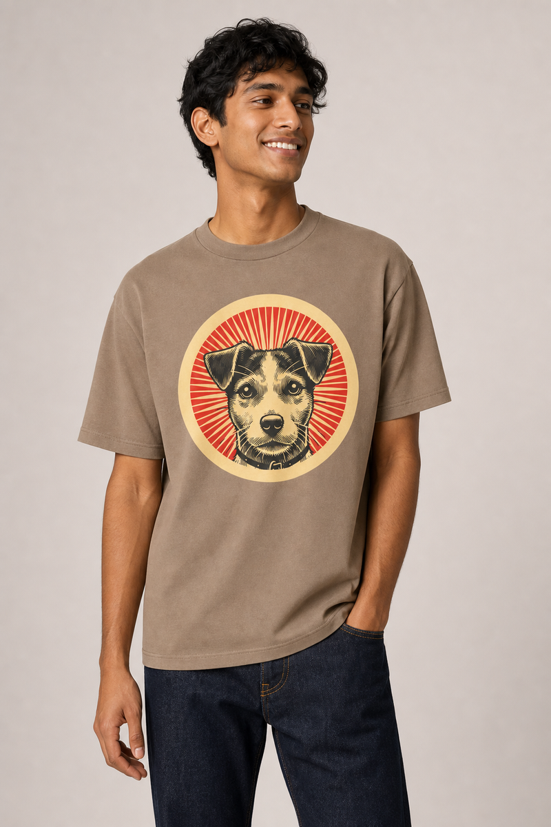 Jack Russell Terrier Heavyweight Tee