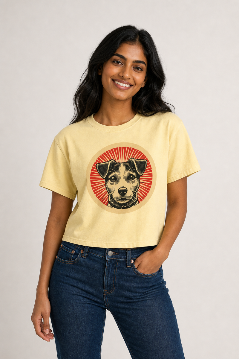 Jack Russell Terrier Boxy Tee