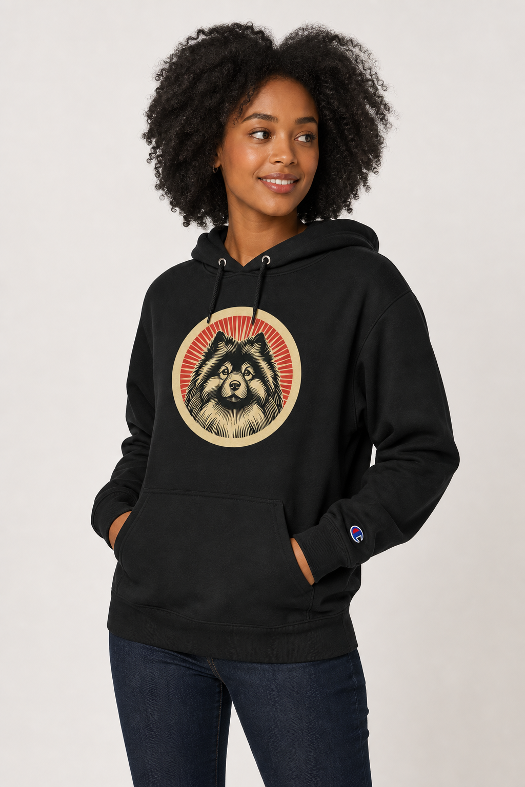 Keeshond Champion Hoodie
