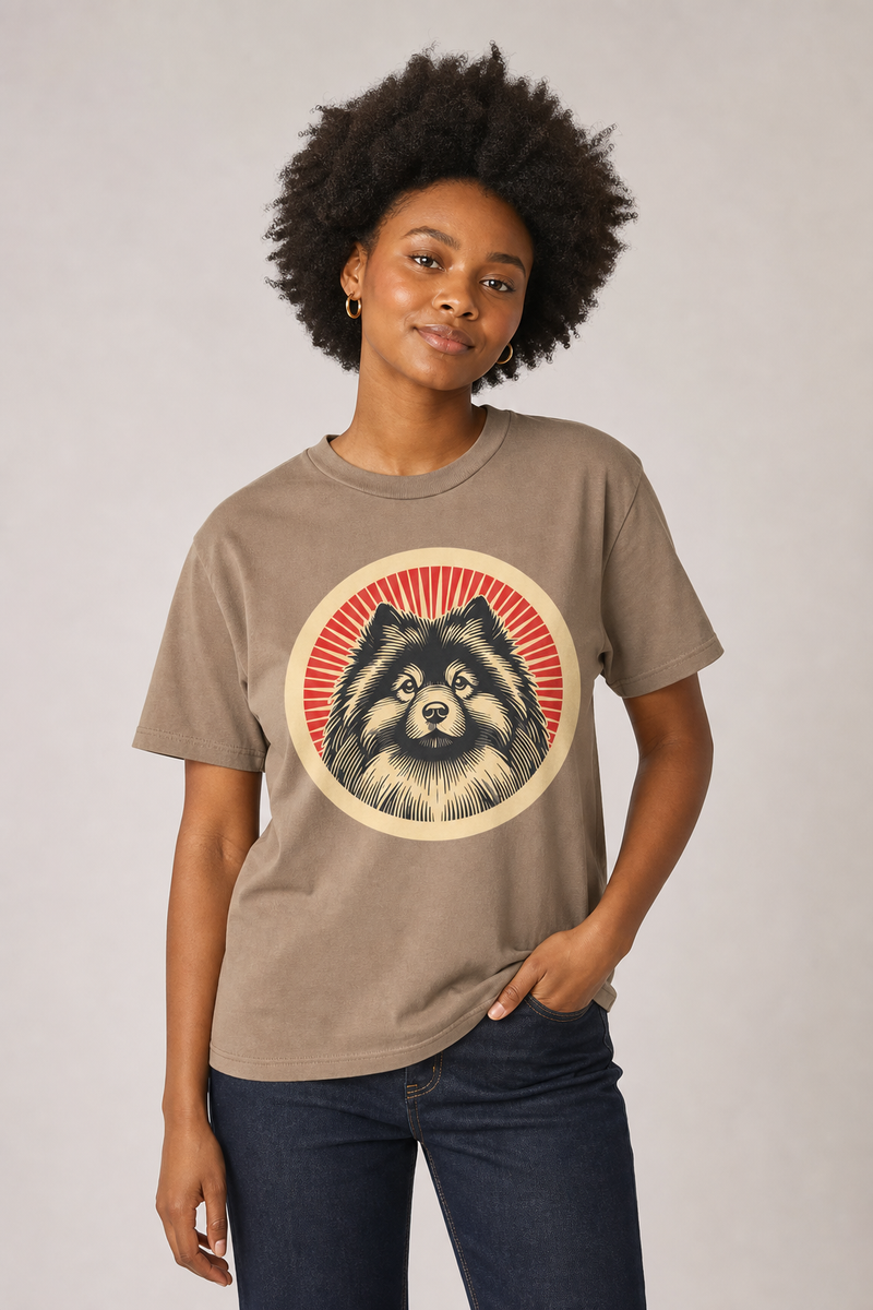 Keeshond Heavyweight Tee