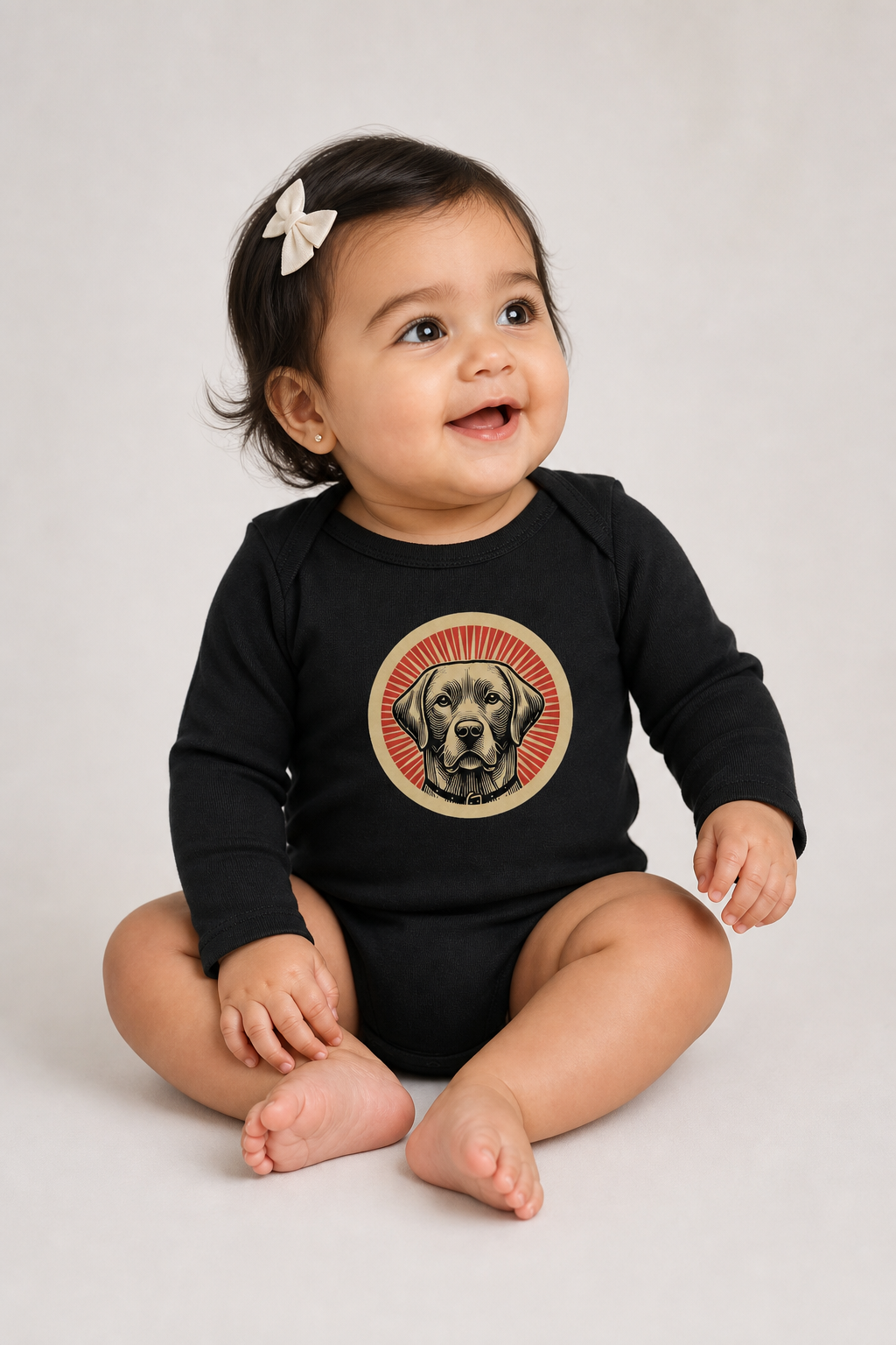 Labrador Retriever Sleeved Bodysuit