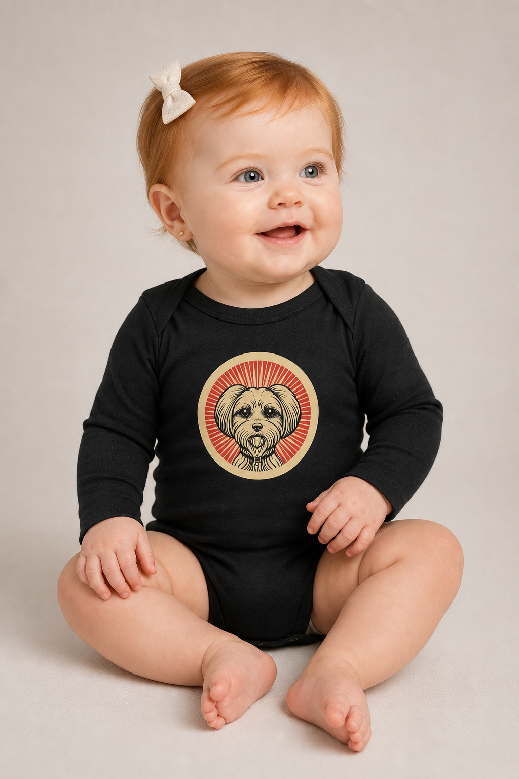 Maltese Sleeved Bodysuit