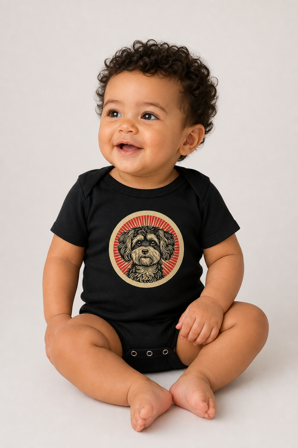 Maltipoo Baby Bodysuit