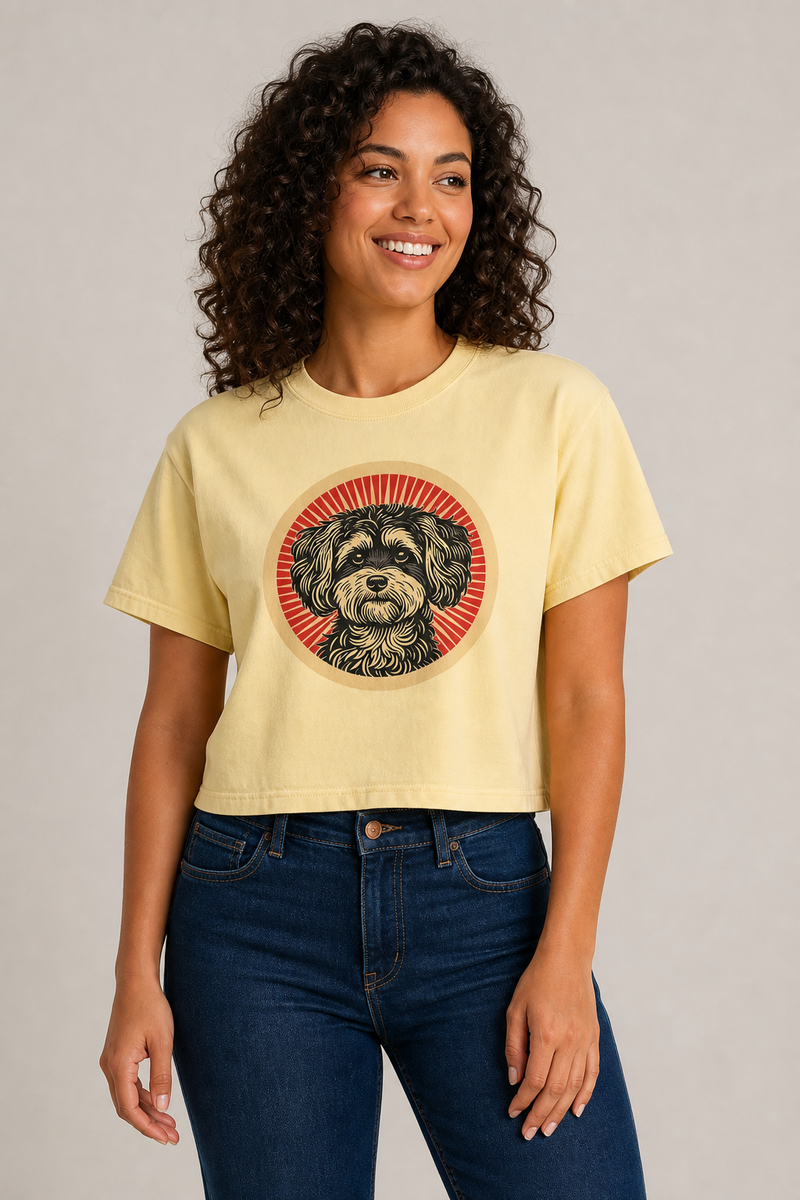 Maltipoo Boxy Tee