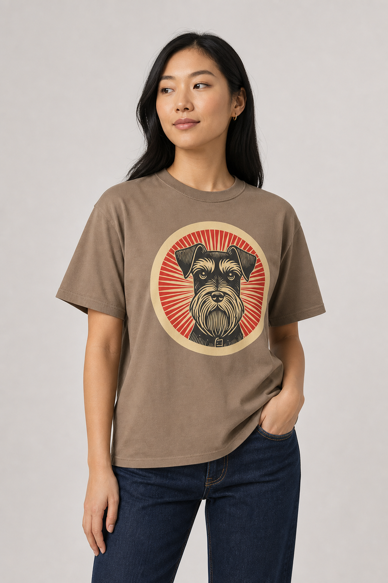 Miniature Schnauzer Heavyweight Tee