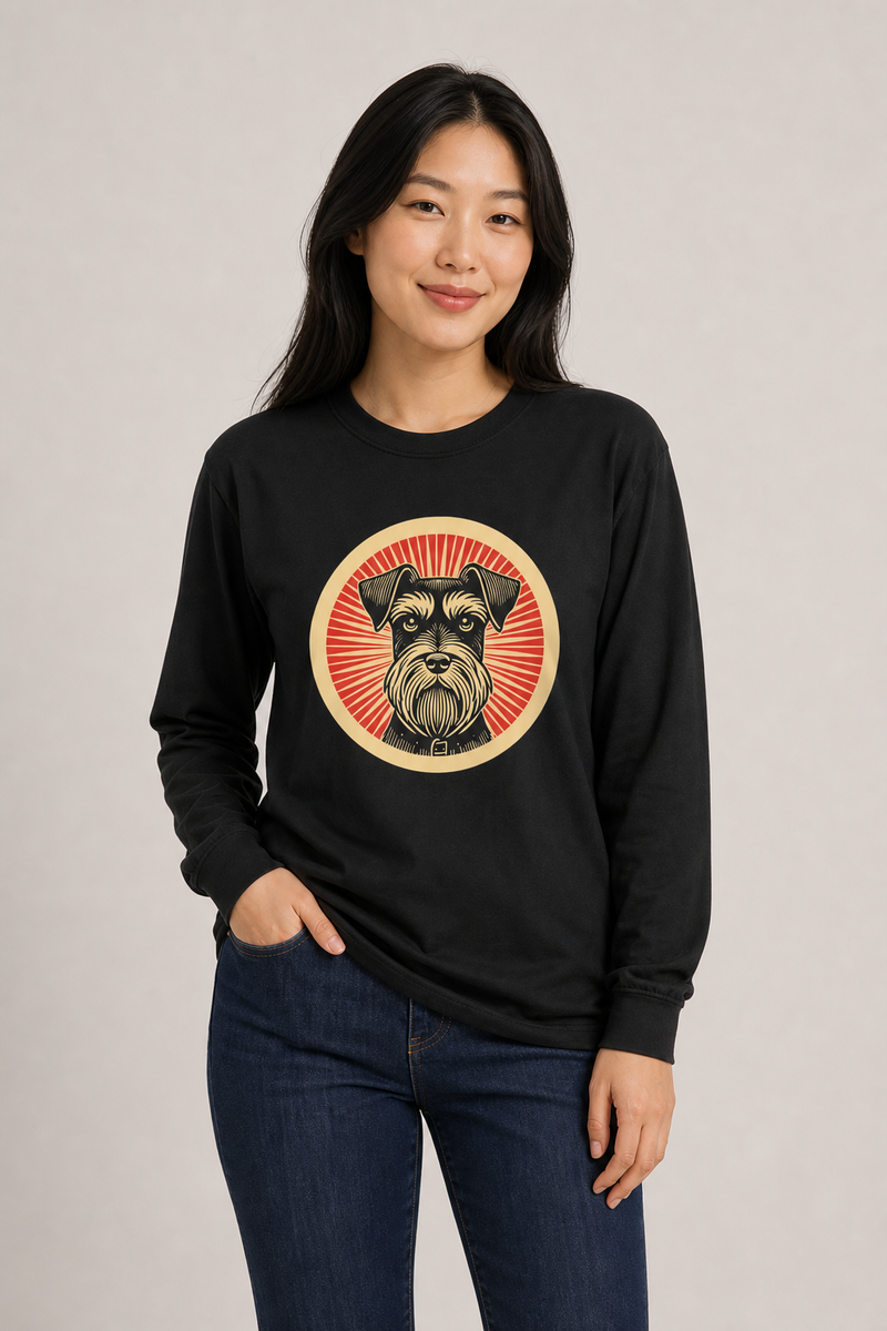 Miniature Schnauzer Long Sleeve Tee