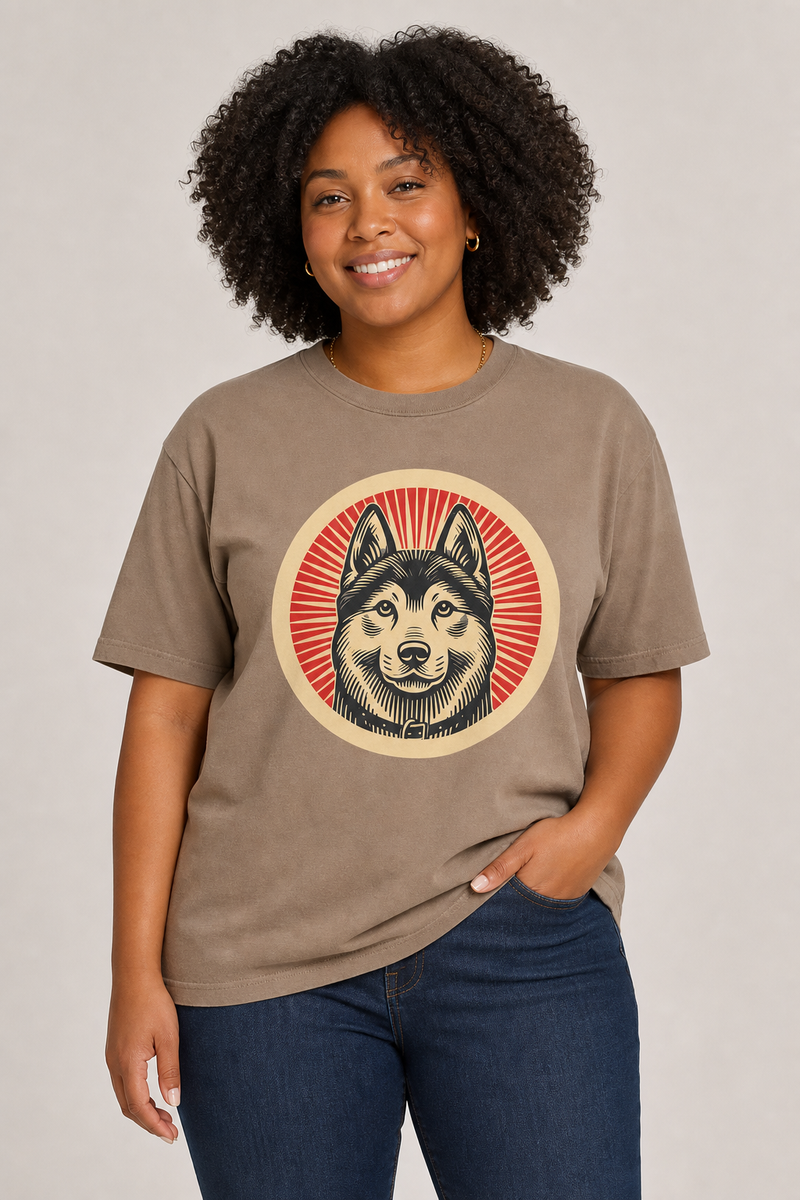 Norwegian Elkhound Heavyweight Tee