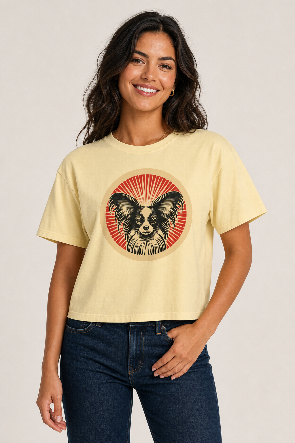 Papillon Boxy Tee