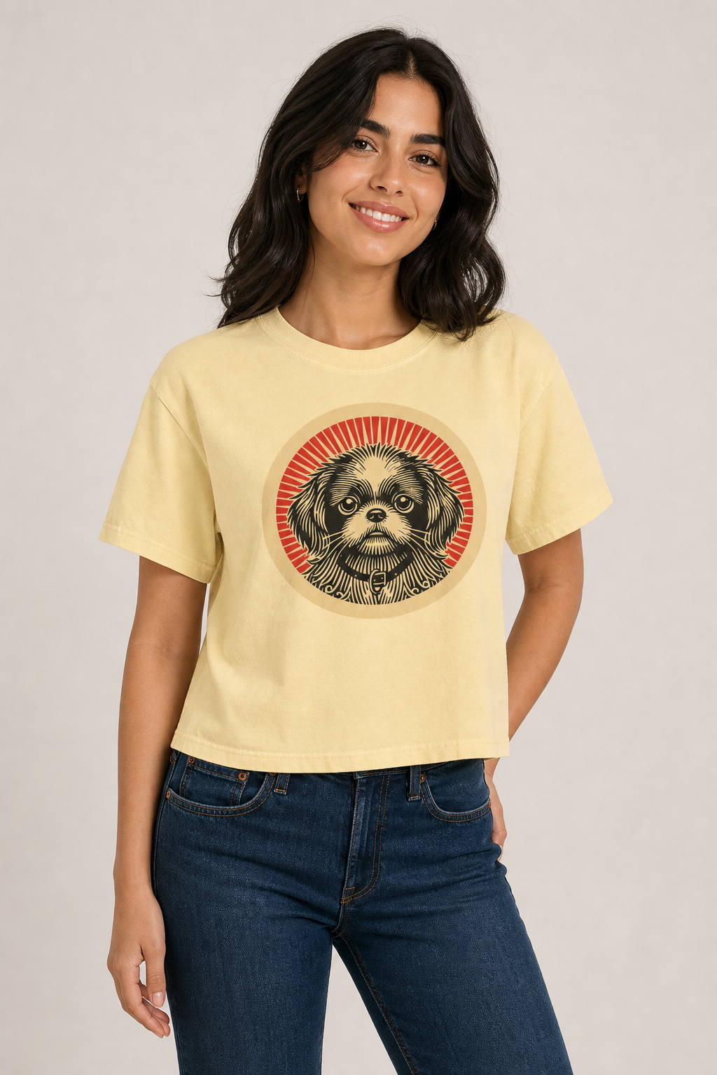 Pekepoo Boxy Tee
