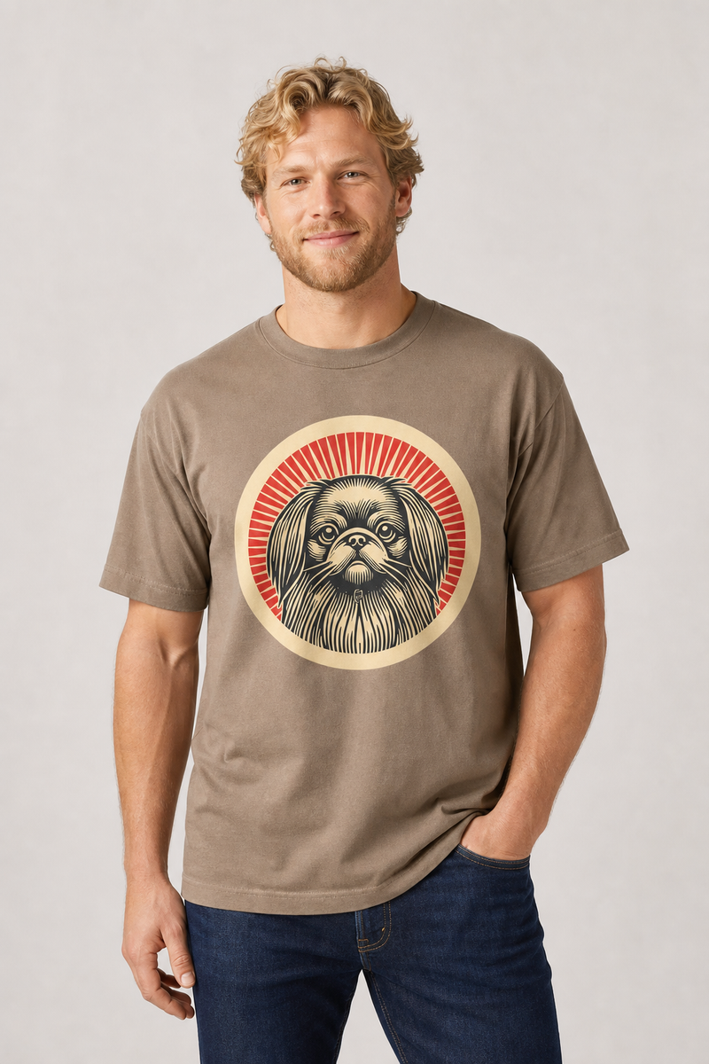 Pekingese Heavyweight Tee