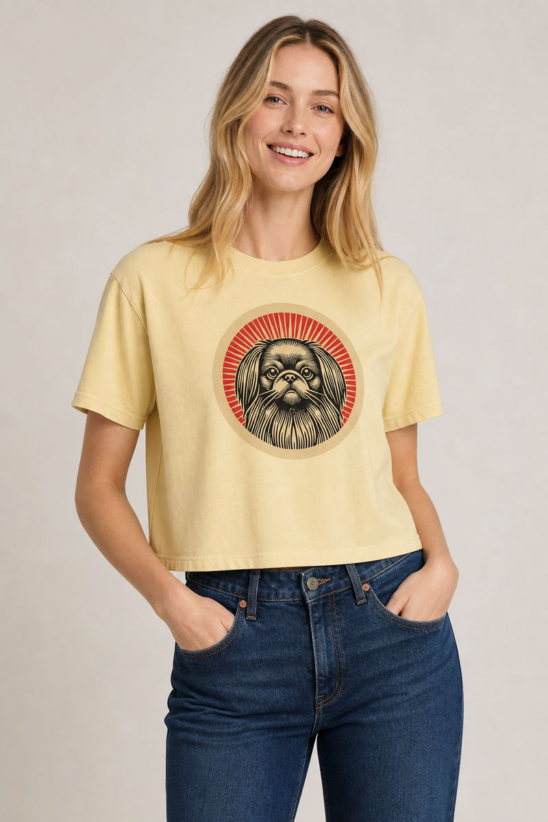 Pekingese Boxy Tee