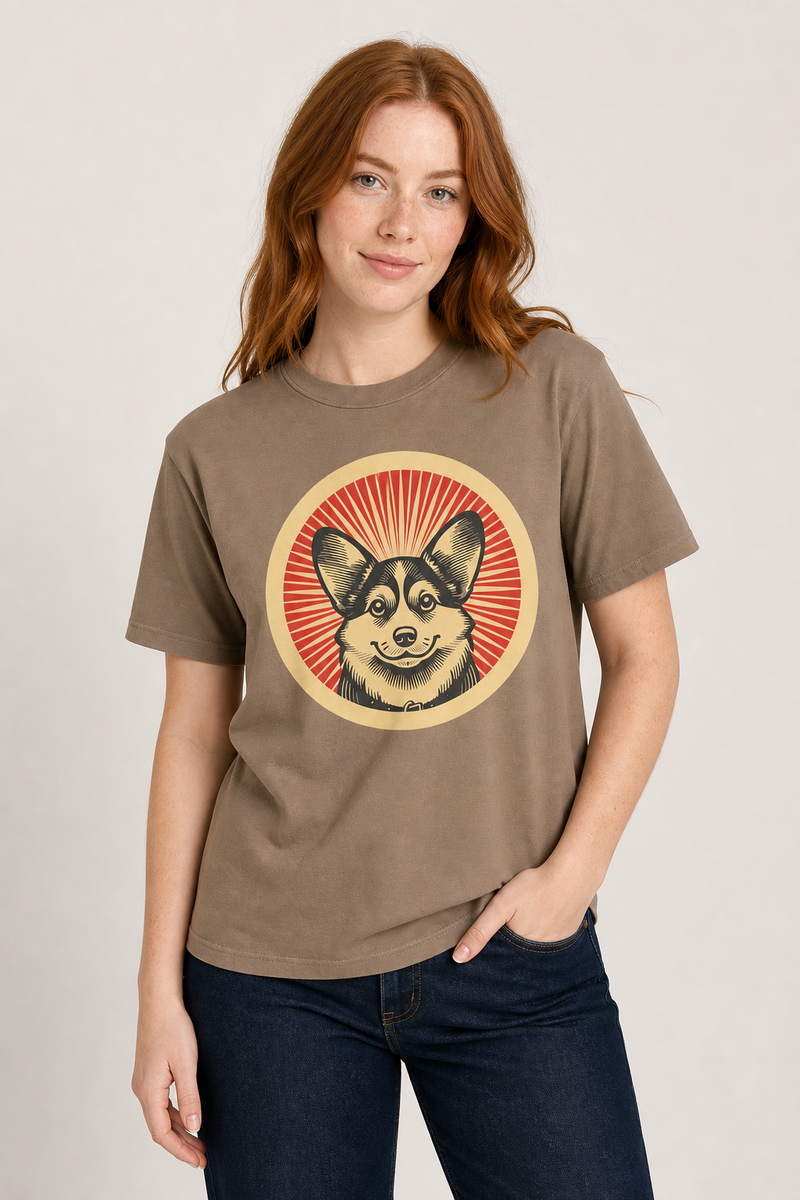 Pembroke Welsh Corgi Heavyweight Tee