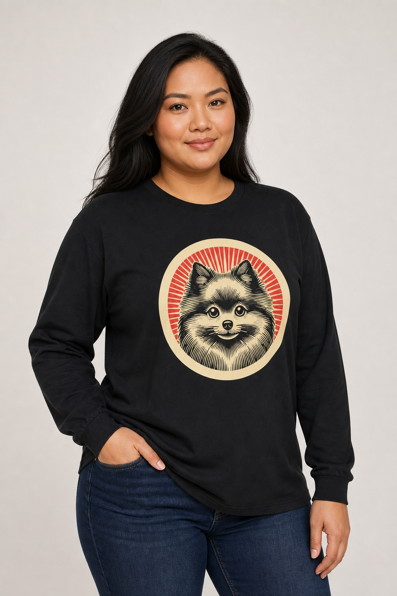 Pomeranian Long Sleeve Tee