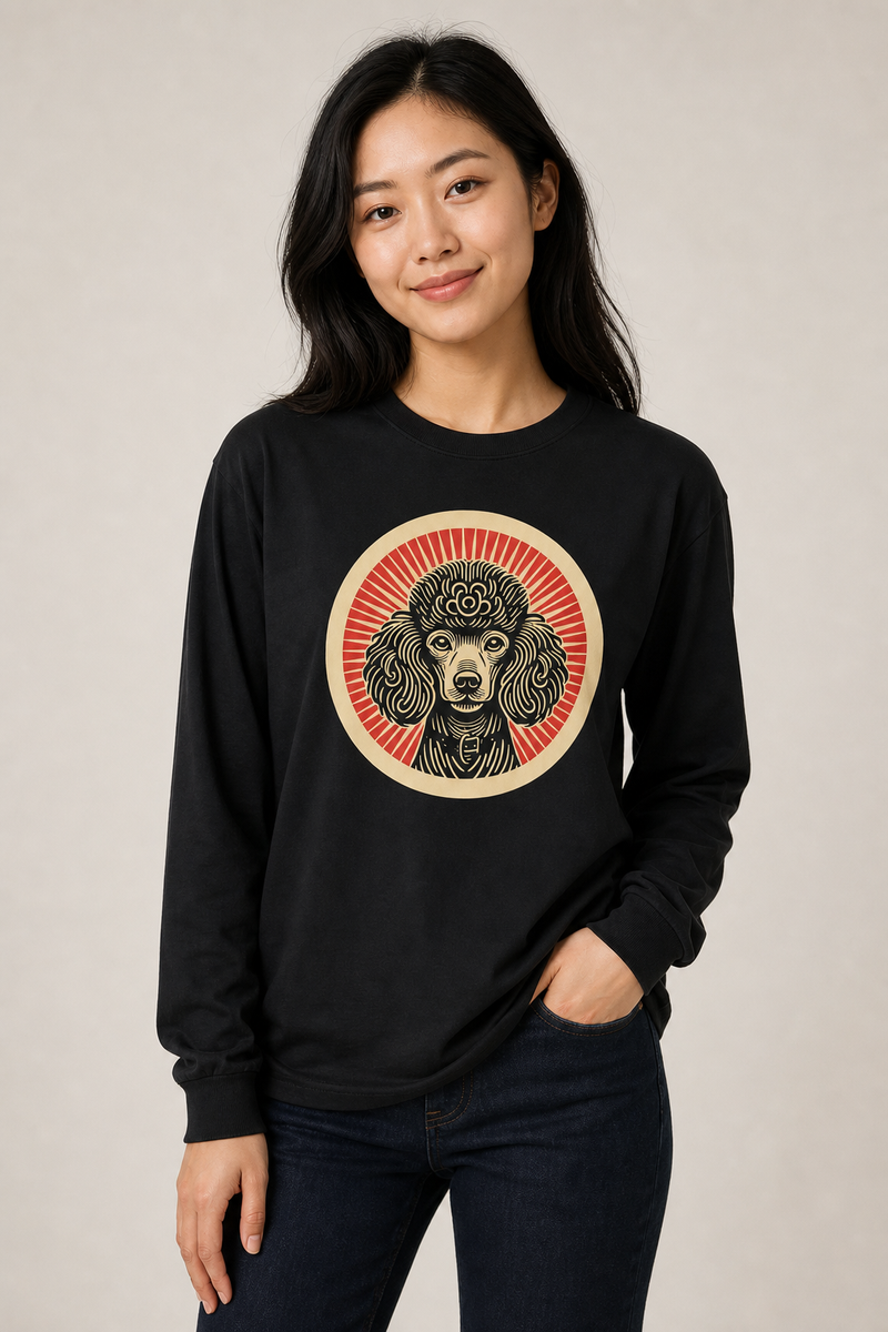 Poodle Long Sleeve Tee