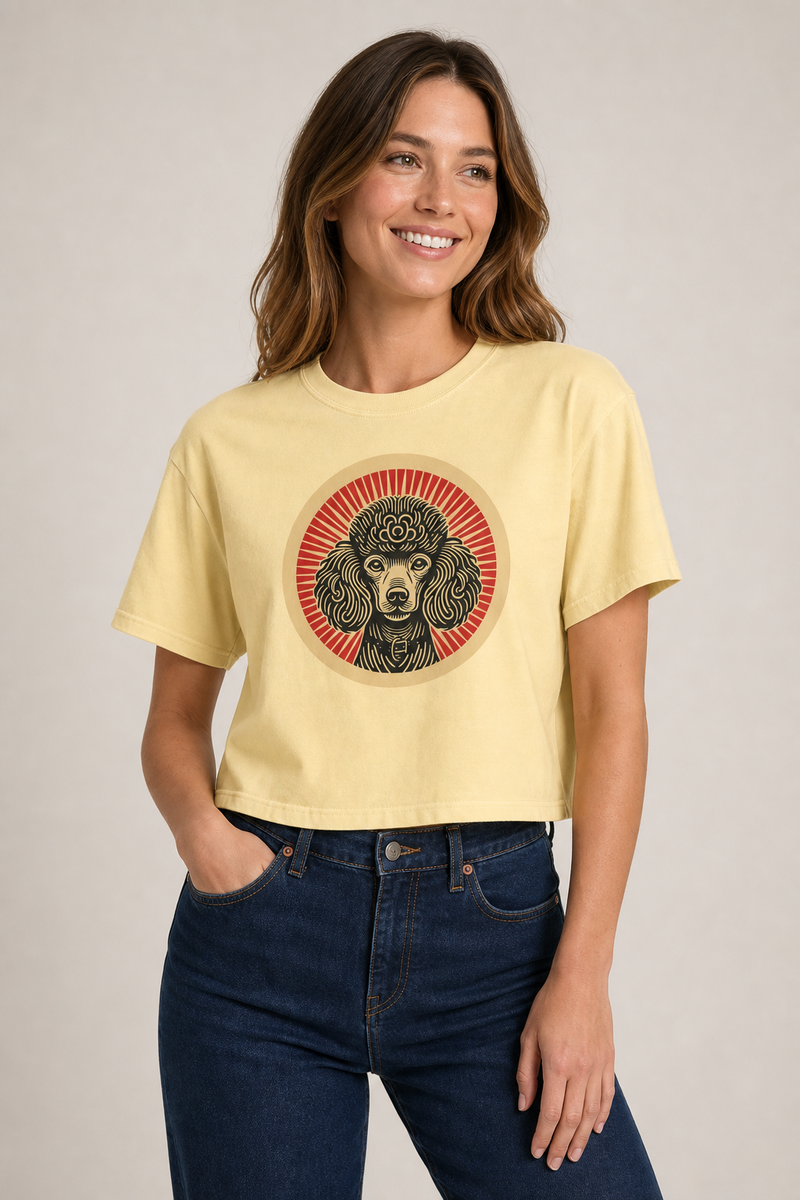 Poodle Boxy Tee