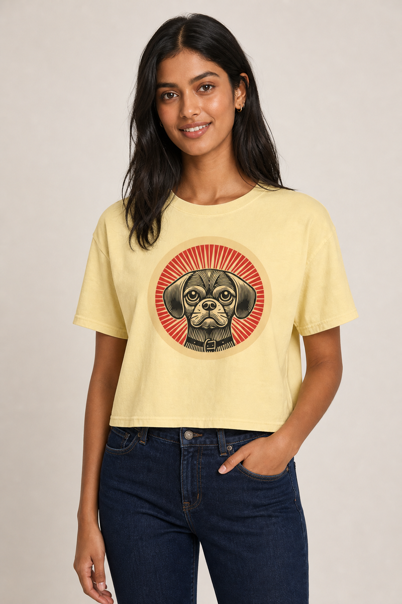 Puggle Boxy Tee