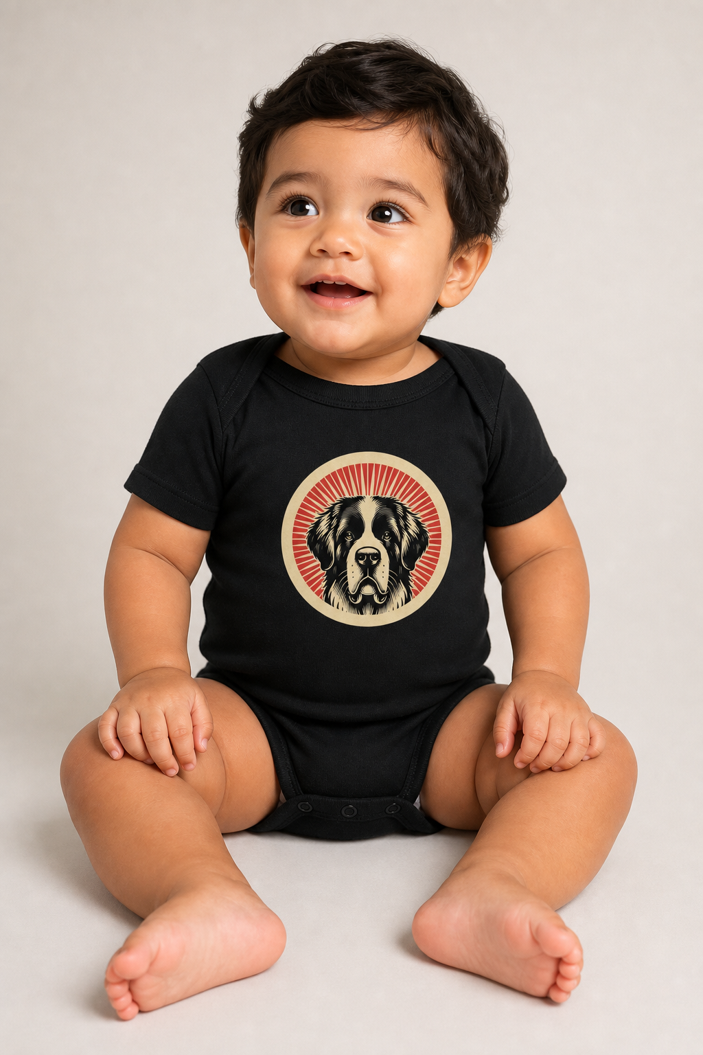 Saint Bernard Baby Bodysuit