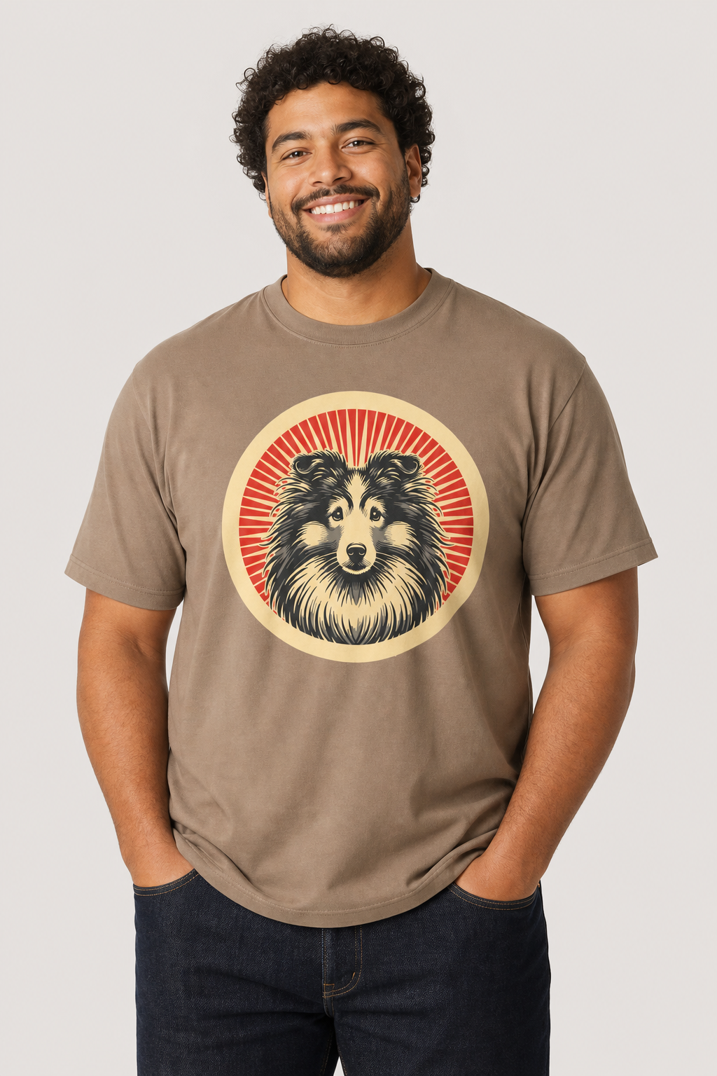 Shetland Sheepdog Heavyweight Tee