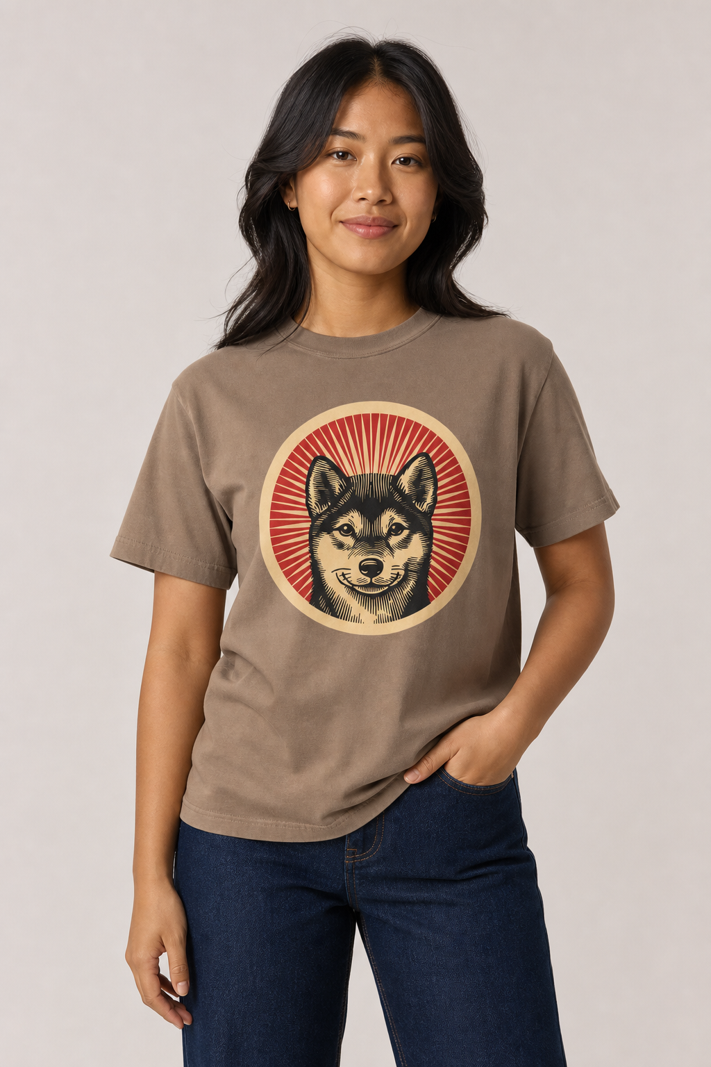 Shiba Inu Heavyweight Tee