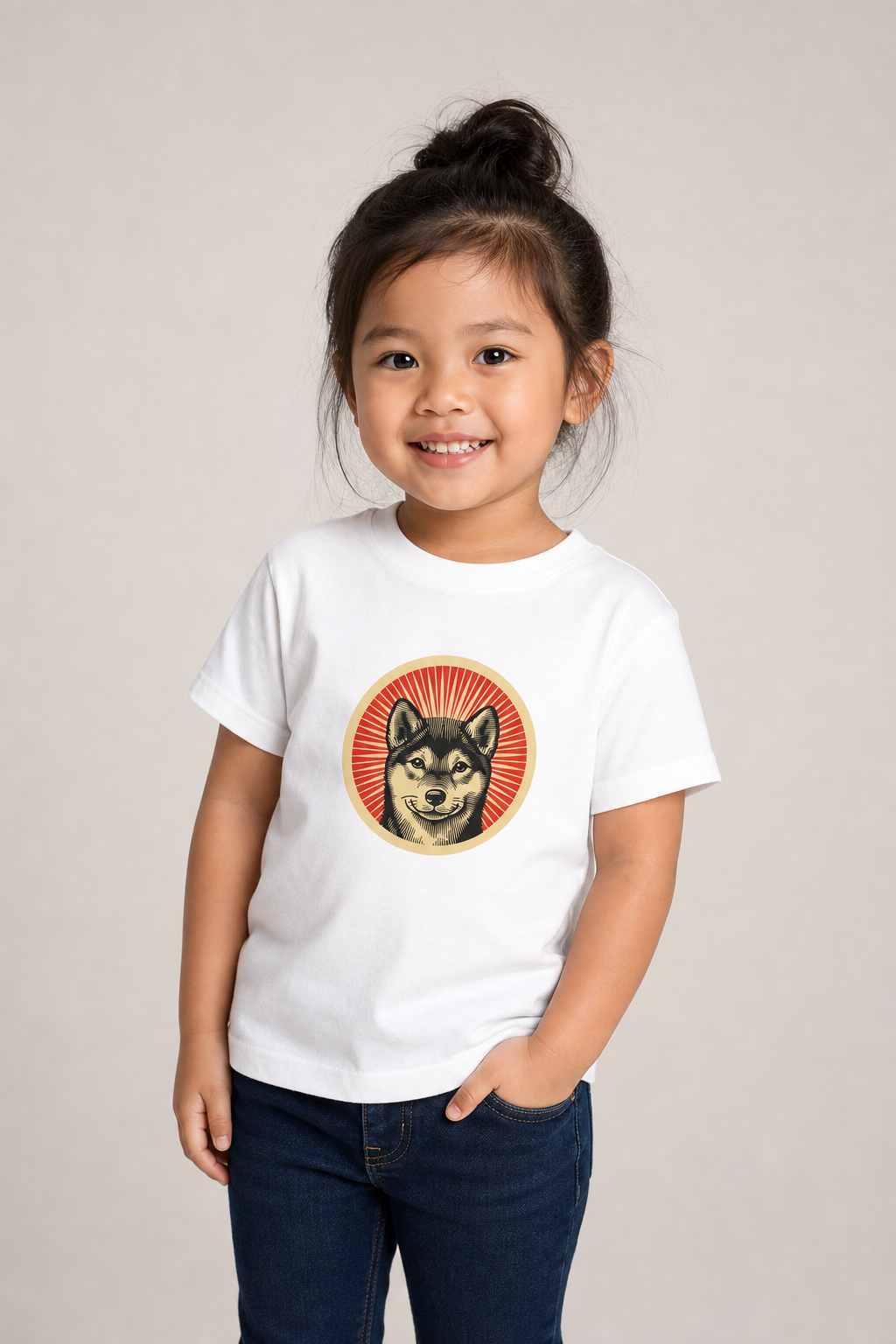 Shiba Inu Toddler Tee