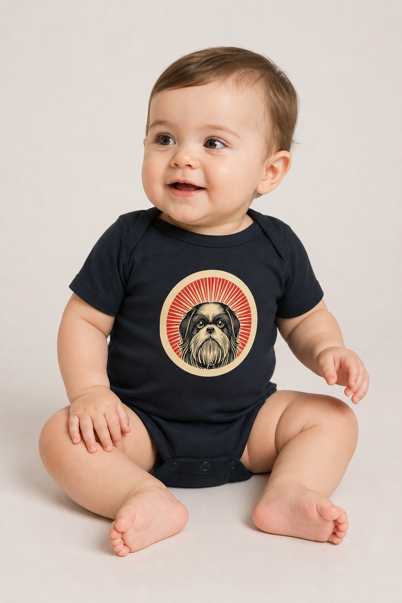 Shih Tzu Baby Bodysuit