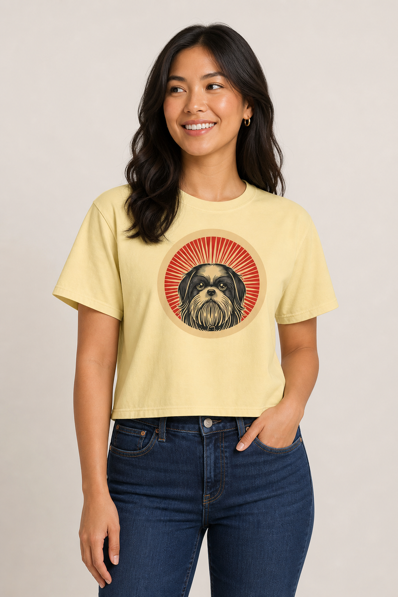 Shih Tzu Boxy Tee