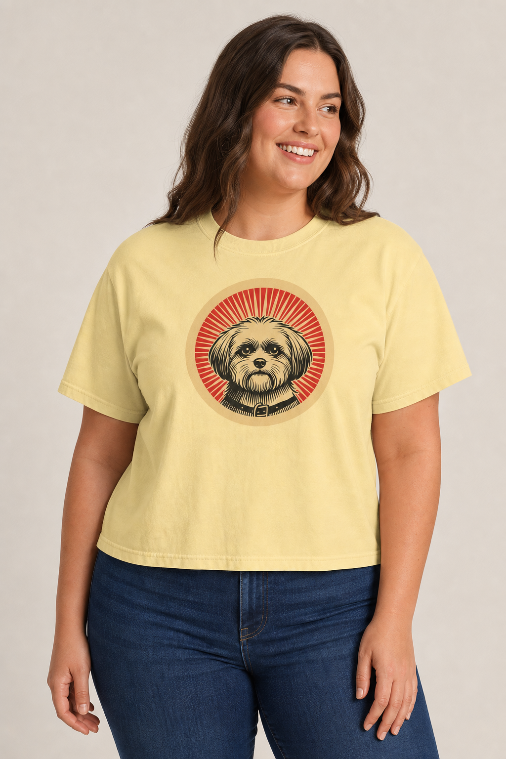 Shihpoo Boxy Tee