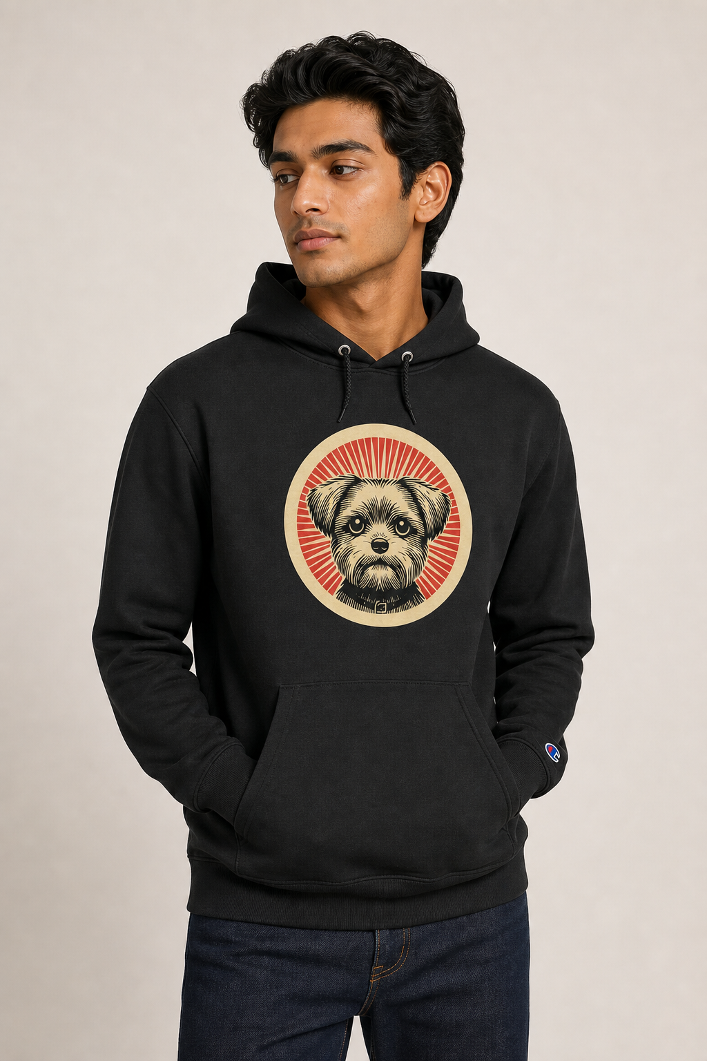 Shorkie Champion Hoodie