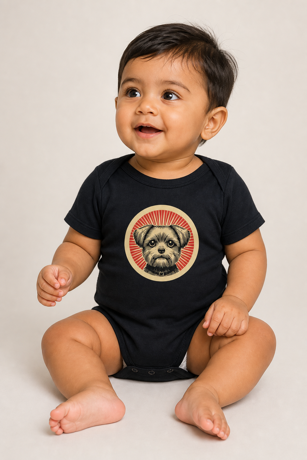 Shorkie Baby Bodysuit