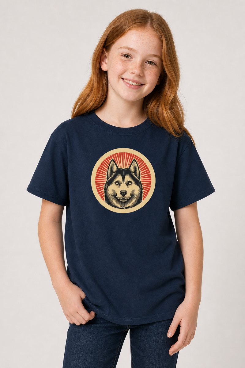 Siberian Husky Kids Tee