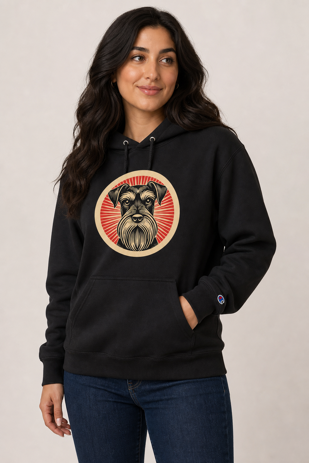 Standard Schnauzer Champion Hoodie